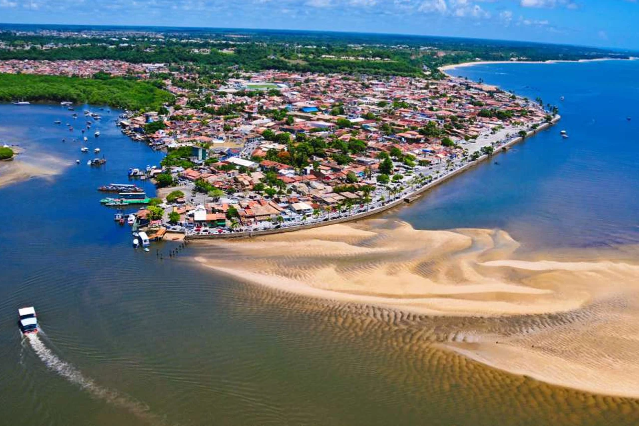 Vista aérea de Porto Seguro, Bahia